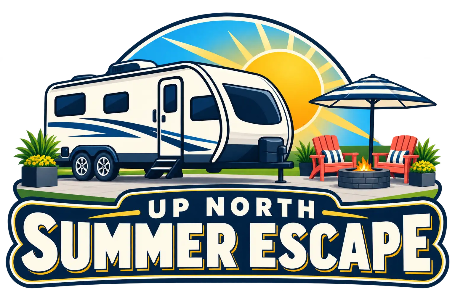 Up North Summer Escape logo